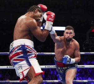 Tony Bellew stops David Haye in five, scores three knockdowns