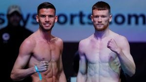 Martin Ward vs James Tennyson in focus