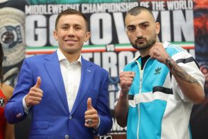 GGG Slightly Heavier Than Martirosyan for Middleweight Title Bout