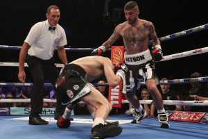 Lewis Ritson blasts out Paul Hyland in one round, claims Lonsdale belt outright