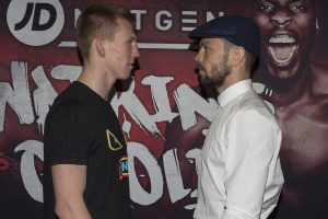 Pauly Upton responds to Ted Cheeseman jibes at final presser