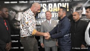 Bellew: Fury Talks Wilder, Joshua - But He's Facing a Nobody