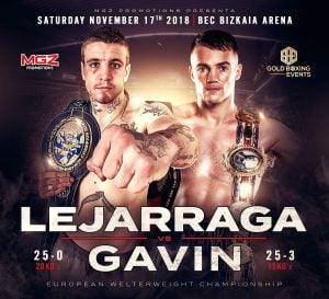Kerman Lejarraga vs. Frankie Gavin on November 17