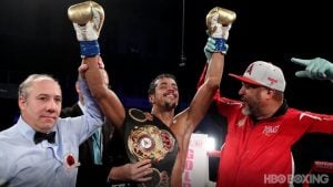 Machado Training With Roach For HBO Scrap With Mensah