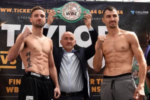 Josh Taylor v Viktor Postol: Fighters make weight, in great shape for WBC clash