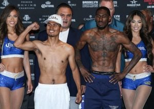 Mikey Garcia-Robert Easter weigh-in results and photos