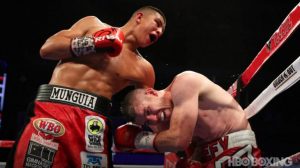 Jaime Munguia knocks down Liam Smith, retains title with decision victory in slugfest