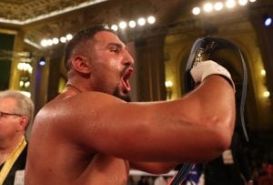 Boesel-Koelling, Robin Krasniqi, Agit Kabayel on October 27 Card