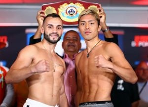 Weigh-in alert: Christopher Diaz 129.2 Masayuki Ito 129.6