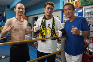 Sho Kimura takes part in public practice!