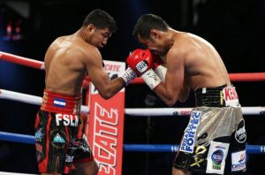 Chocolatito is back: Roman Gonzalez returns with spectacular fifth-round KO of Moises Fuentes