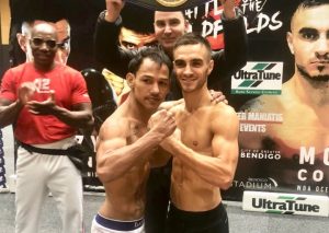 Moloney, Concepcion Ready For WBA Oceania Title Clash