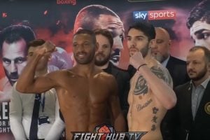 Weights: Brook 150lbs, Zerafa 153lbs