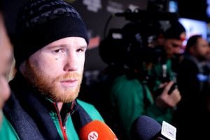 Canelo Calls Small Scab Under Right Eye 'Just A Little Scratch'