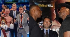 Frank Warren warns fans to beware of “cheap imitations” as PPV choice looms