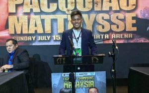 Jhack Tepora training through holidays for Vegas debut on Pacquiao-Broner card