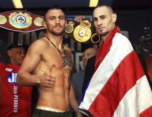 Vasyl Lomachenko drops Jose Pedraza twice, unifies lightweight belts by decision