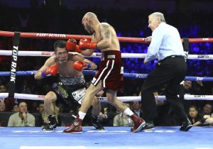 Ray Beltran finishes previously unbeaten Hiroki Okada in 9 rounds