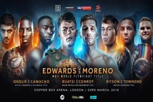 Moreno on Edwards WBC test: We’ve sparred, he knows I’m stronger
