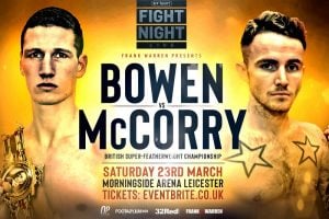 Sam Bowen handed another foe for British title defence