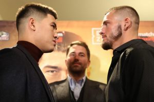 Dmitry Bivol willing to move down in weight to face Canelo Alvarez, Callum Smith