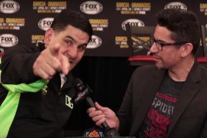 Angel Garcia says Danny could move to 154 by next year