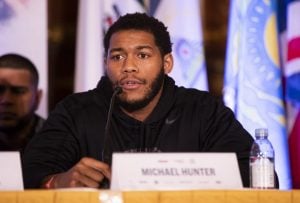 Hunter: I Told Hearn I'm Ready For The Challenge of Joshua