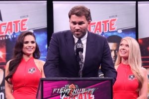 Hearn wants to see Jacobs move up to 168