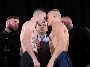 Weigh-in alert: Ivan Baranchyk 139.5 Josh Taylor 140.2
