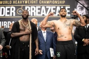 Deontay Wilder finishes Dominic Breazeale with one right hand in round one