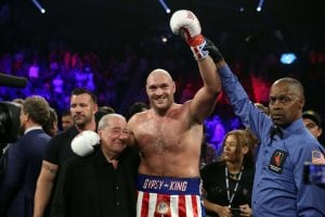 Fury obliterates overmatched Schwarz in two rounds