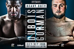 Archie Sharp battles Jordon McCorry on Dubois v Gorman undercard