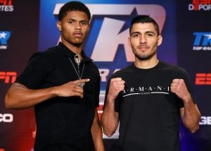 Stevenson vs. Guevara Weigh-In Results From Newark