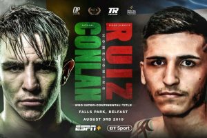 Conlan gets new opponent for Aug. 3 fight in Belfast