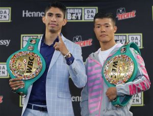 DAZN Weights: Rey Vargas 121.4, Tomoki Kameda 121.4
