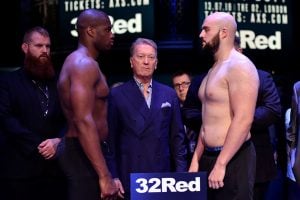 Daniel Dubois vs Nathan Gorman: Full weights & running order
