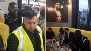 Wilder opens takeaway in Batley - then vows to 'get rid' of Ortiz and Fury