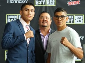 Vergil Ortiz is focused (as usual) for his homecoming headliner vs. Antonio Orozco