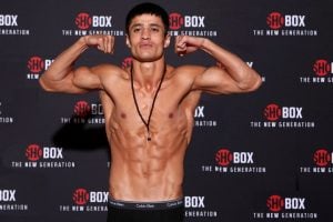 Shohjahon Ergashev Beats Down, Stops Abdiel Ramirez