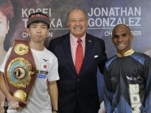 Weights From Japan: Kosei Tanaka 112, Jonathan Gonzalez 112