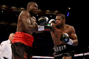 Dubois wipes out Tetteh in first round