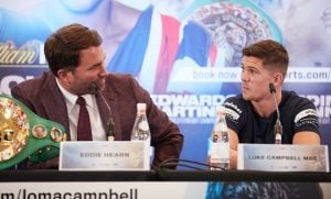 Hearn Aims Get Campbell in Line For Title, Sees Him at 140