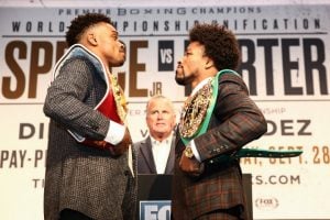 Spence-Porter Weigh-In Results From Los Angeles