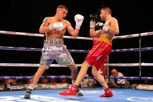 Warrington stops Takoucht in two to retain IBF belt