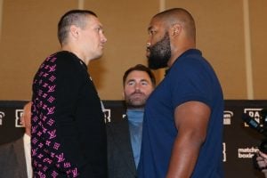 DAZN Weights From Chicago: Usyk 215, Witherspoon 242