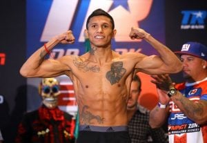 Miguel Berchelt Beats Down, Drops, Stops Jason Sosa in Four