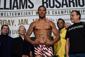 Rosario stuns Williams with 5th round TKO, becomes unified champion