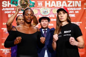 Claressa Shields: I'll Walk All Over Habazin, No Respect, She's Soft!