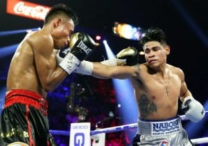 Emanuel Navarrete Breaks Down, Stops Santisima in Eleventh
