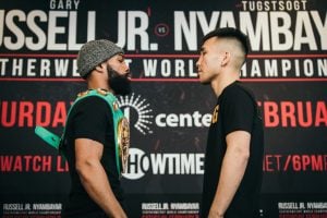 Russell expects tough fight but victory against Nyambayar